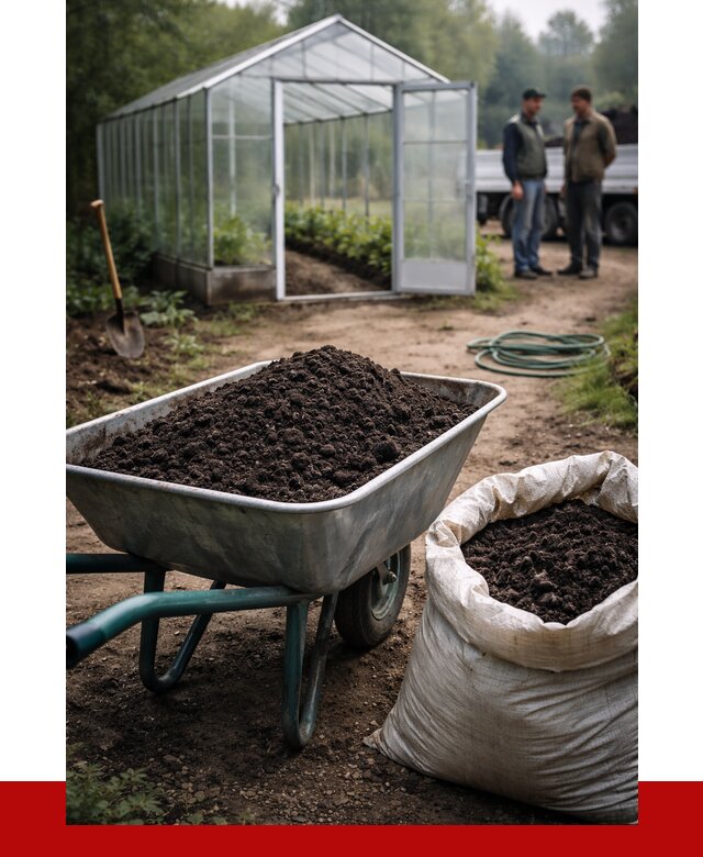 Чернозем для теплицы в Великих Луке с доставкой от 1551 р. | ПРОНЕРУДВкл