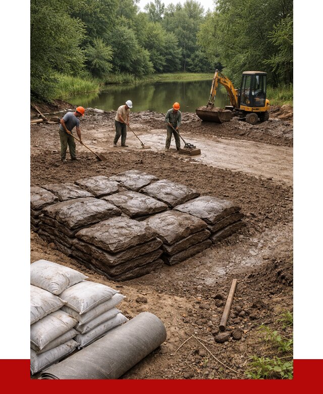 Купить глину для пруда в Великих Луках от 4652 р. с доставкой | ПРОНЕРУДВкл