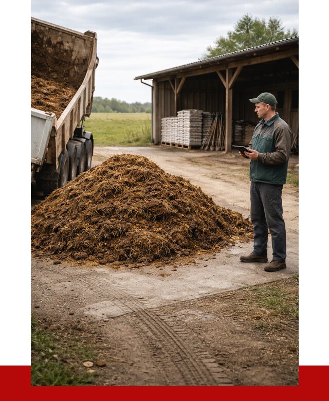 Купить навоз с доставкой в Великих Луке от 1240 р. за куб | ПРОНЕРУДВкл