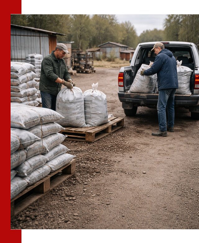 Купить конский навоз в мешках с доставкой в Великих Луке