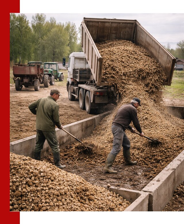 Куриный помет с доставкой в Великих Луках оптом и в розницу