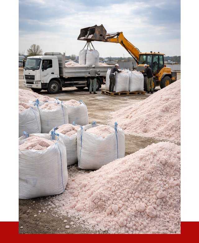 Калийная соль оптом с доставкой в Великих Луках от 6409 р. | ПРОНЕРУДВкл