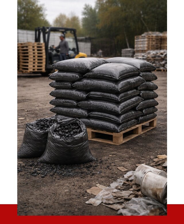 Купить уголь в мешках с доставкой в Великих Луке от 7753 р. | ПРОНЕРУДВкл