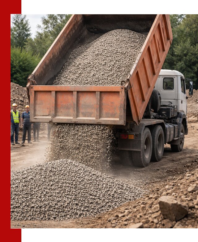 Доставка сыпучих материалов самосвалом в Великих Луке быстро и надежно