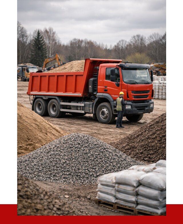 Доставка самосвалом 25 кубов в Великих Луке от 7753 р. | ПРОНЕРУДВкл