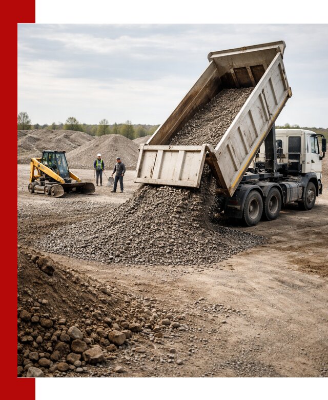 Доставка самосвалом 25 м³ в Великих Луке быстро и надежно