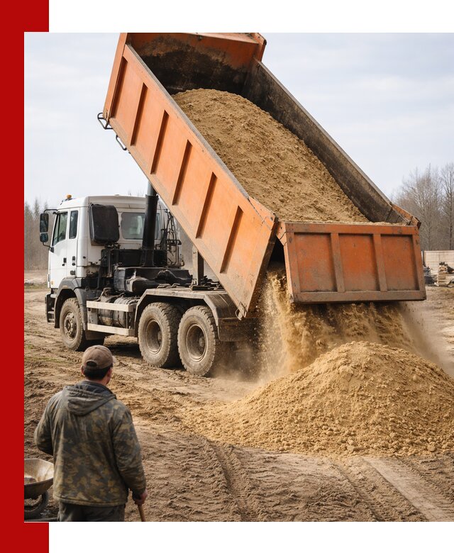 Аренда самосвала 20 тонн для перевозки грузов в Великих Луке