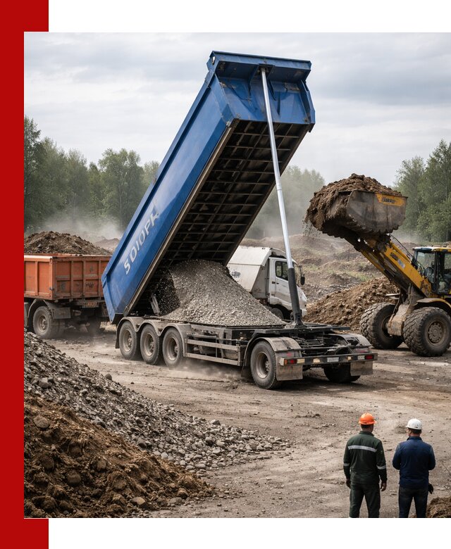 Аренда тонар 40 тонн в Великих Луках с доставкой материалов