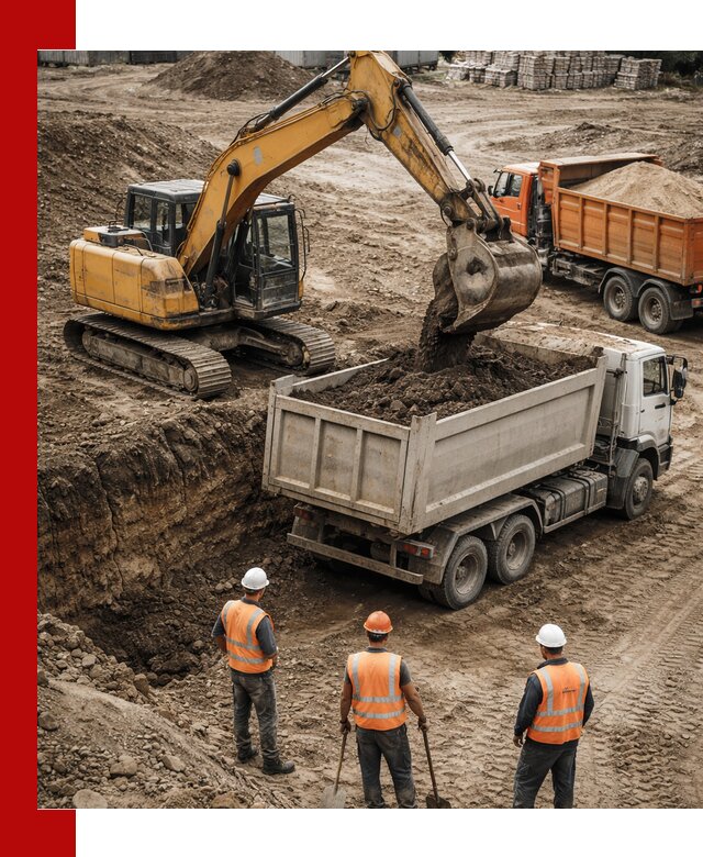 Разработка грунта для строительства и благоустройства в Великих Луке